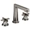 Brizo Levoir Widespread Lavatory Faucet With High Spout - Less Handles 65398LF-BNXLHP - alternate 2
